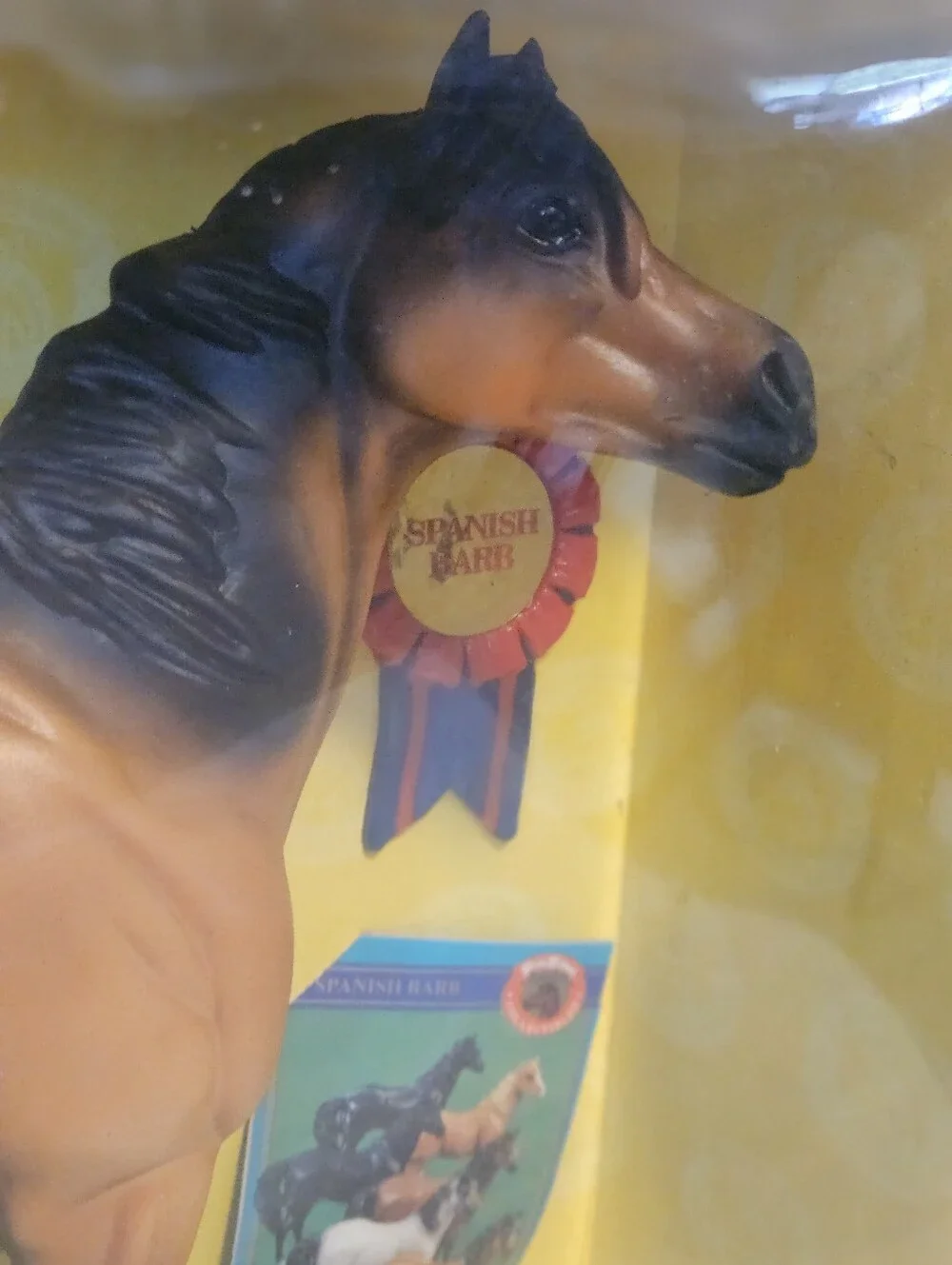 Vintage Blue Box Blue Ribbon Stables Spanish Barb Model Horse #37035 NIB